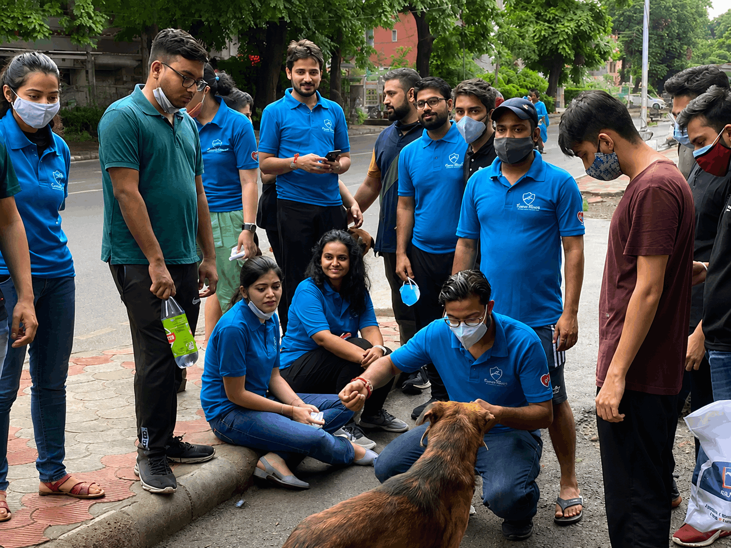 volunteers